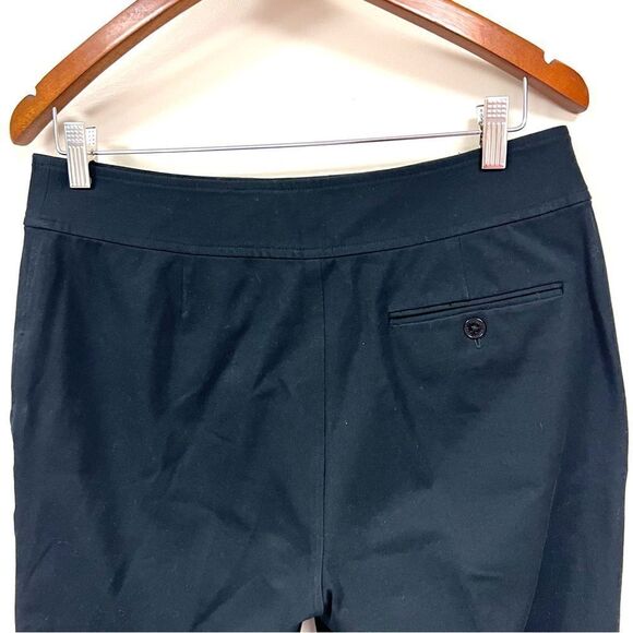 Ralph Lauren black pants with gold side buckle Sz 8 - Picture 5 of 6